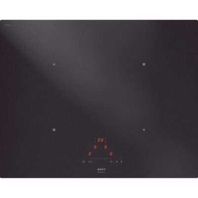 Plaque de cuisson à induction noire moderne