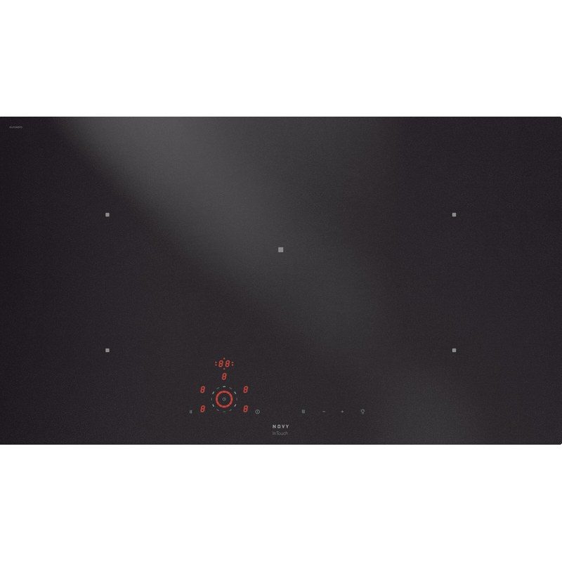 Plaque de cuisson à induction noire moderne