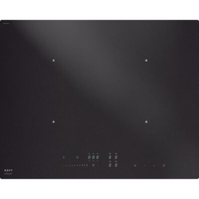 Plaque de cuisson à induction noire moderne