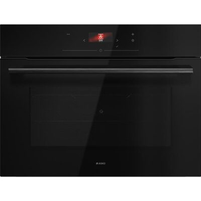 Four encastrable noir avec écran tactile moderne