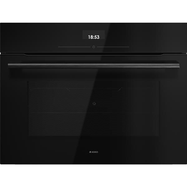 Four encastrable noir moderne avec écran digital