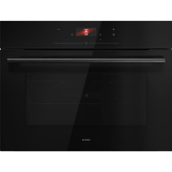 Four encastrable noir avec écran tactile moderne