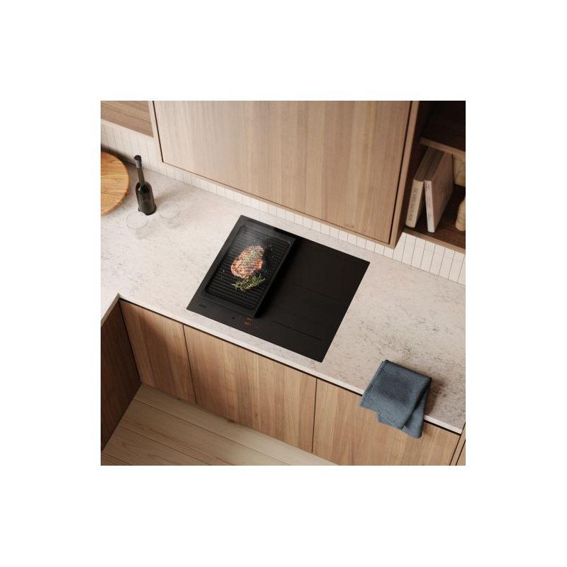 Plaque de cuisson moderne sur plan de travail