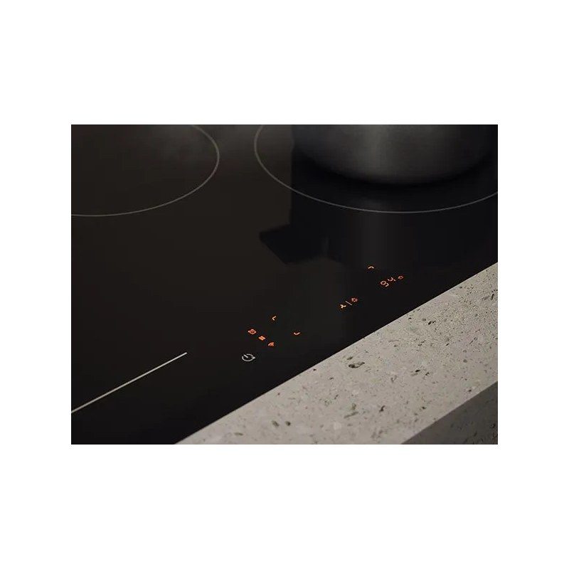 Plaque de cuisson à induction noire moderne