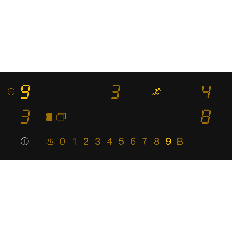 Panneau de commande numérique de plaque à induction