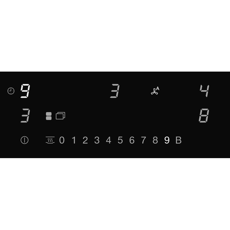 Panneau de commande plaque à induction numérique