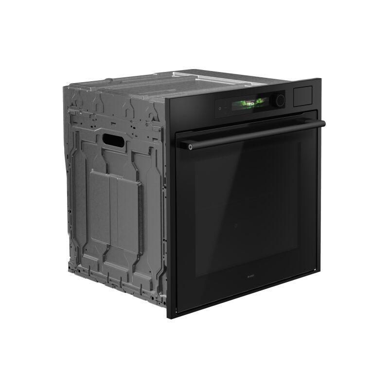 Four encastrable moderne noir avec écran digital