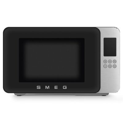 Four micro-ondes Smeg moderne en inox