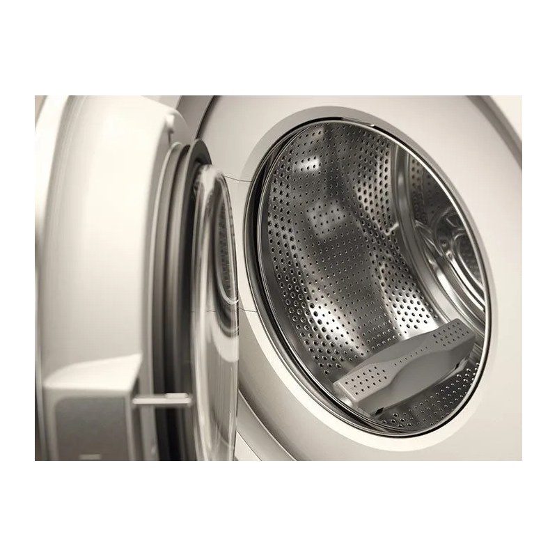 Tambour ouvert de machine à laver moderne
