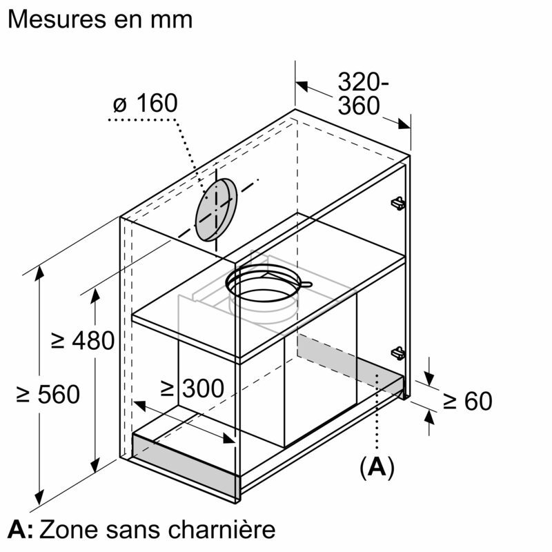 siemens lj67bdp60 iq500 hotte intégrée 60 cm verre noir iqdrive home connect