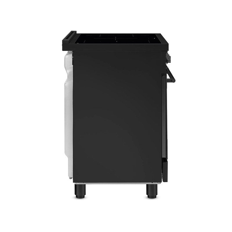 smeg c92ipn2 piano de cuisson 90 cm induction 5 foyers double four pyrolyse noir mat