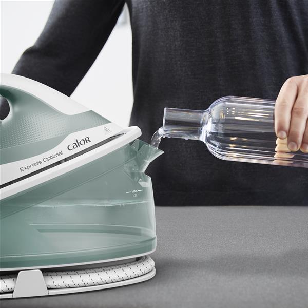 Remplissage d'une centrale vapeur avec de l'eau