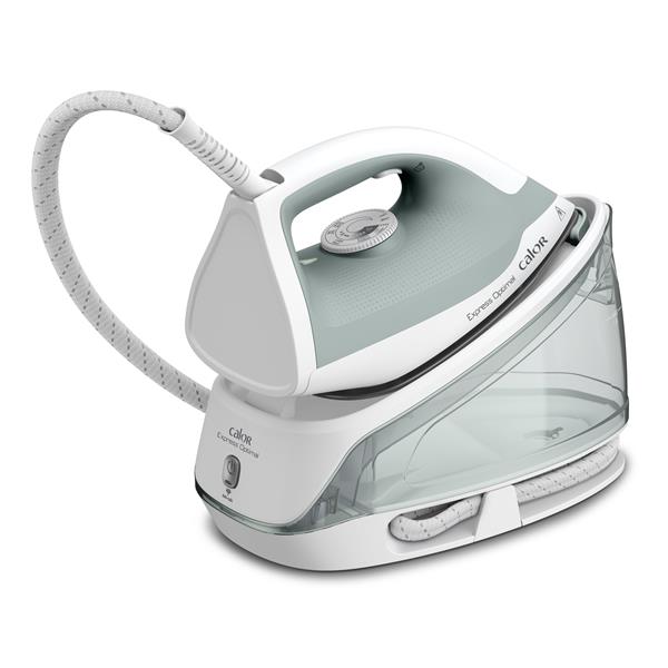 Centrale vapeur blanche et grise pour repassage rapide