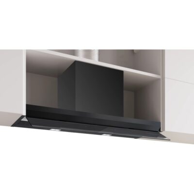 bosch dbb97dp60 hotte encastrable 90 cm verre noir série 6 home connect