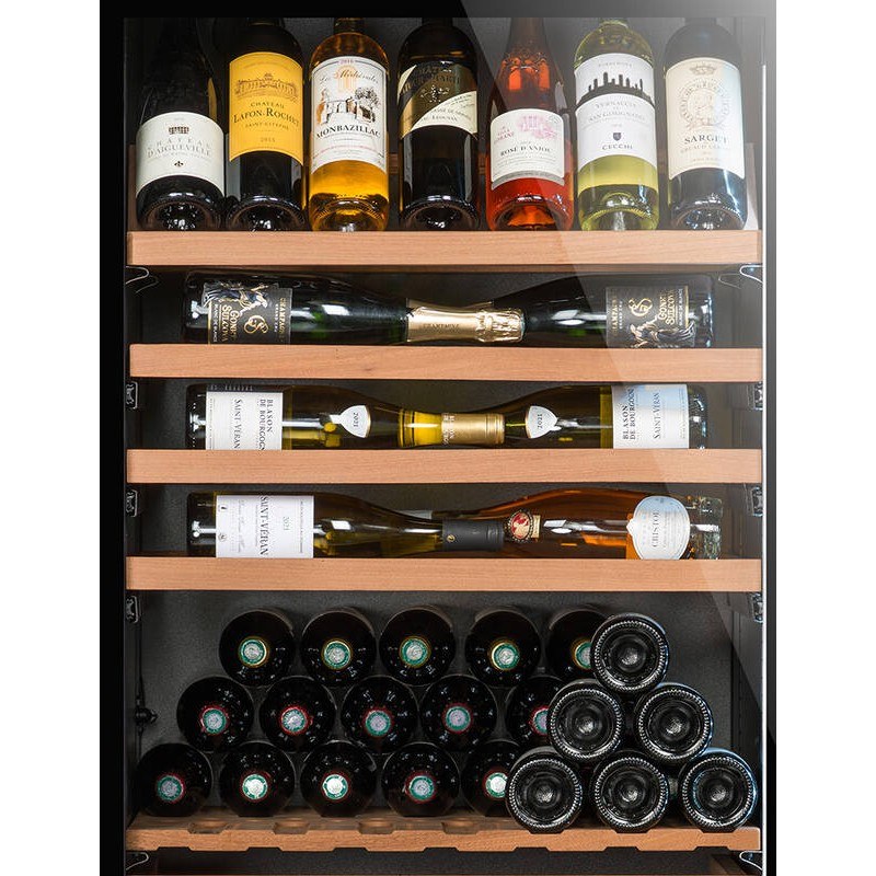 avintage diva265 cave à vin polyvalente 264 bouteilles 3 zones diva evolution