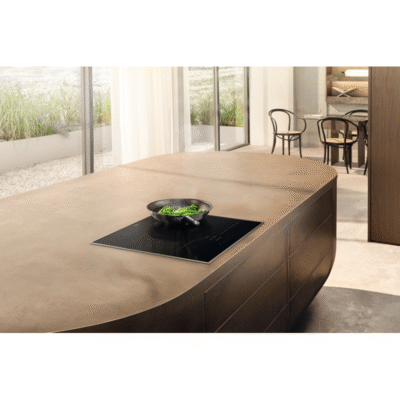 Miele KM 8462 FR table induction 62 cm cadre inox PowerFlex SingleSlide