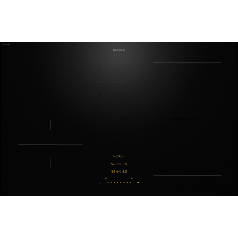 miele km 8482 fl table induction 80 cm powerflex xl singleslide