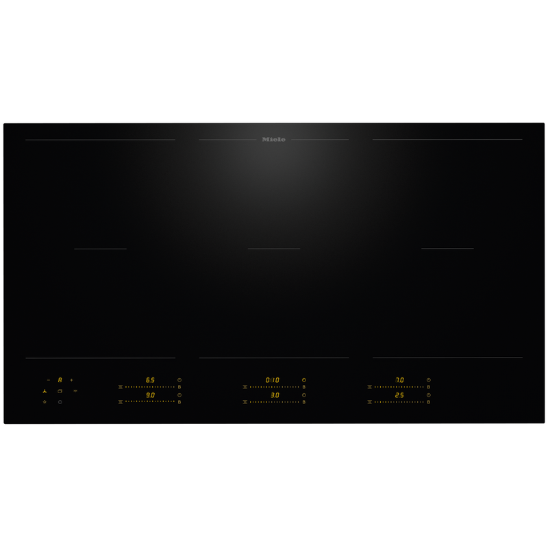 miele km 8595 2 fl table induction 90 cm 6 zones powerflex multislide