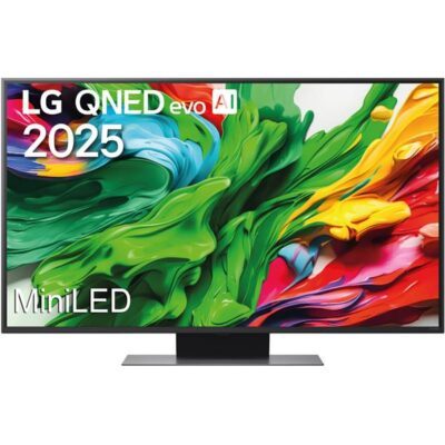 Téléviseur LG QNED evo 2025 MiniLED moderne