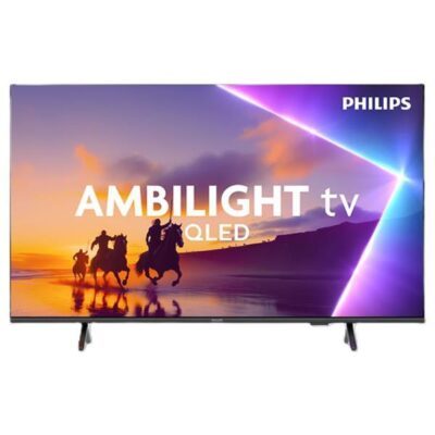 Téléviseur Philips Ambilight QLED moderne