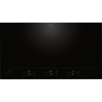 miele km 8695 2 fl mattfinish table induction 90 cm fullflex multislide