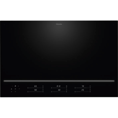 miele km 8885 2 fl diamond&msense table induction 80 cm fullflex diamondfinish