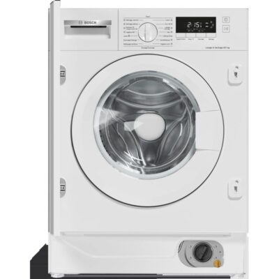 Bosch WKD28260FR Lave-linge séchant encastrable 8 kg / 5 kg 1400 tr/min