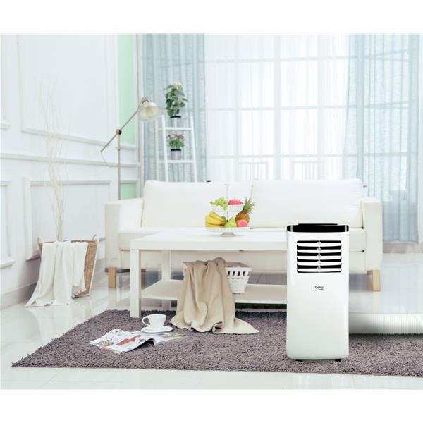 beko bs107cn climatiseur mobile 1900w 6500 btu déshumidificateur