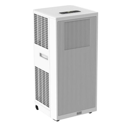 black&decker bxac9002e climatiseur mobile 2600w 9000 btu déshumidificateur