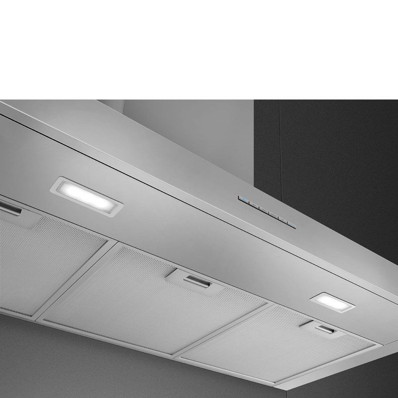 smeg kbct900xe hotte murale décorative 90 cm inox 730 m³/h