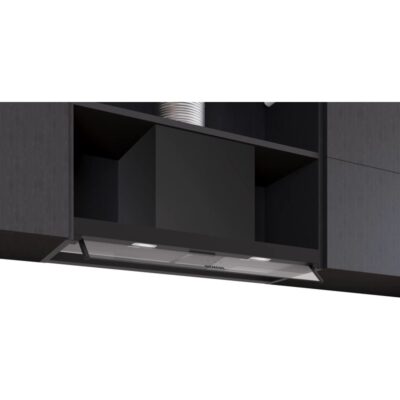 siemens lj85bcc60 hotte encastrable 80 cm design intégré noir mat