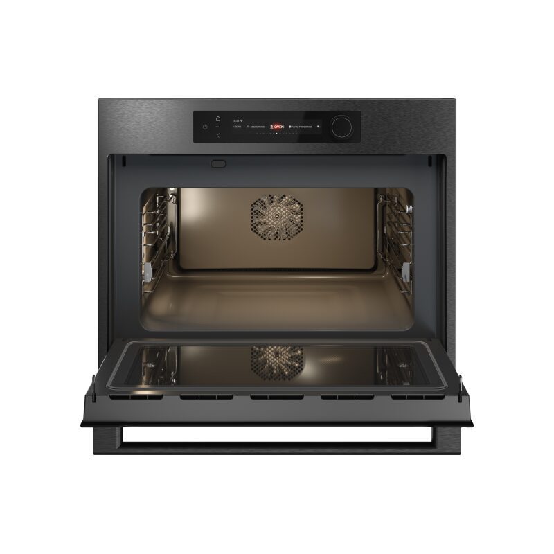 asko ocm64bsh four combiné micro ondes 45 cm 50 l black steel sonde connectlife