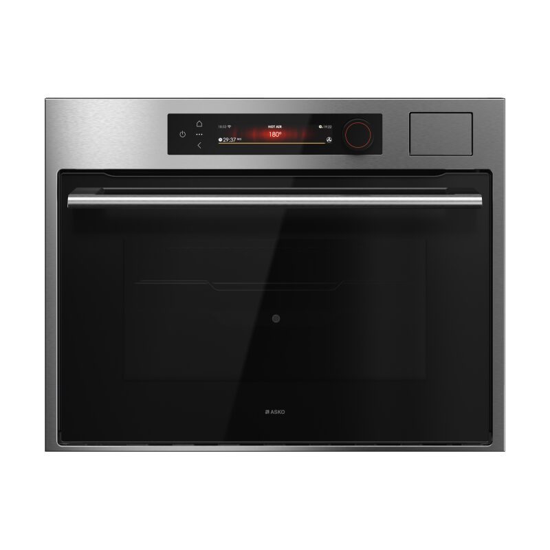 asko ocs64ssh four combiné vapeur 45 cm 51 l a++ inox connectlife