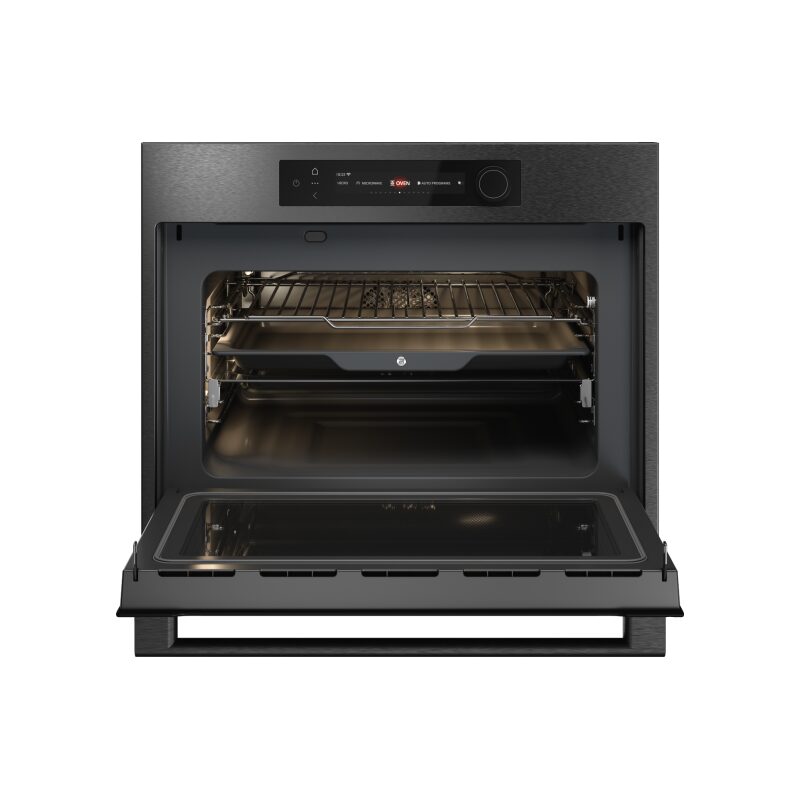 asko ocm64bsh four combiné micro ondes 45 cm 50 l black steel sonde connectlife