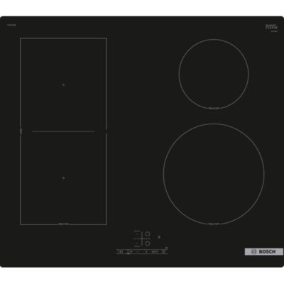 bosch pvs61rbb5e table induction 60 cm 4 foyers combizone noir
