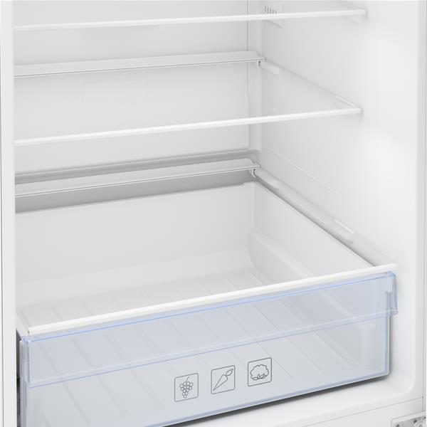 beko rcsa270k40wn réfrigérateur combiné 262 l 54 cm minfrost blanc