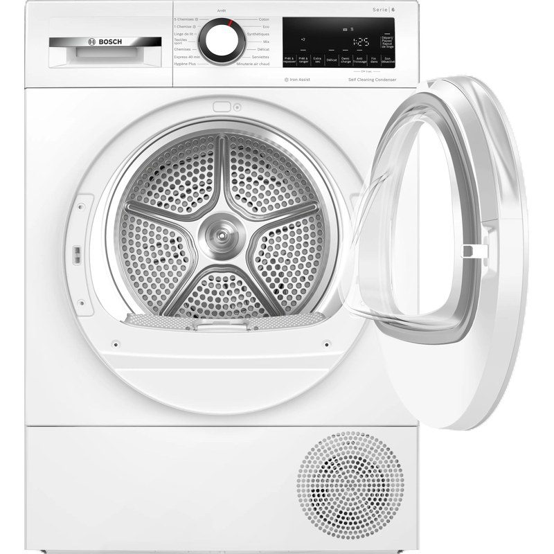 bosch wqg24502fr sèche linge pompe à chaleur 8 kg autodry iron assist