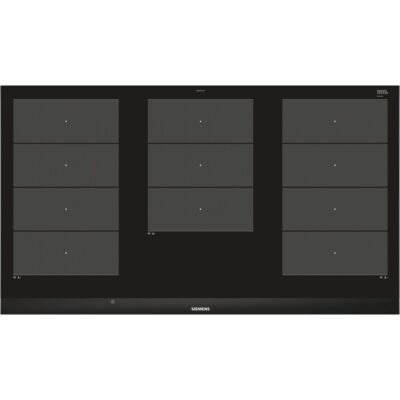 siemens ex975lxc1e iq700 table induction 90 cm 5 foyers flexinduction dual lightslider