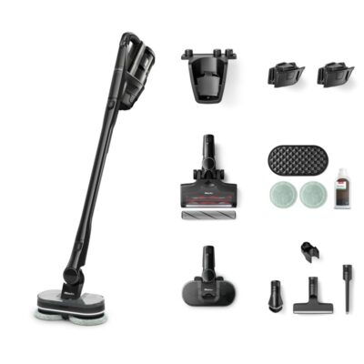 miele triflex hx3 plus aqua aspirateur balai sans fil avec aquatwister