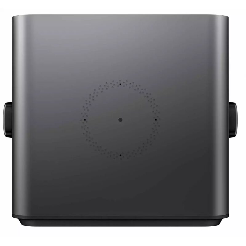 Appareil électronique noir au design minimaliste moderne