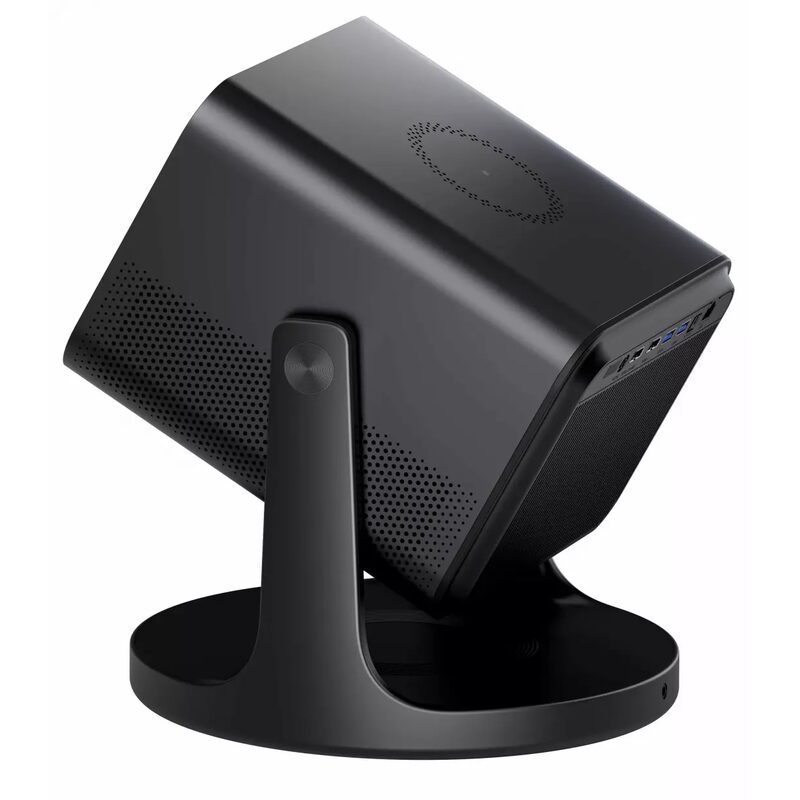 Vidéoprojecteur noir moderne sur support orientable