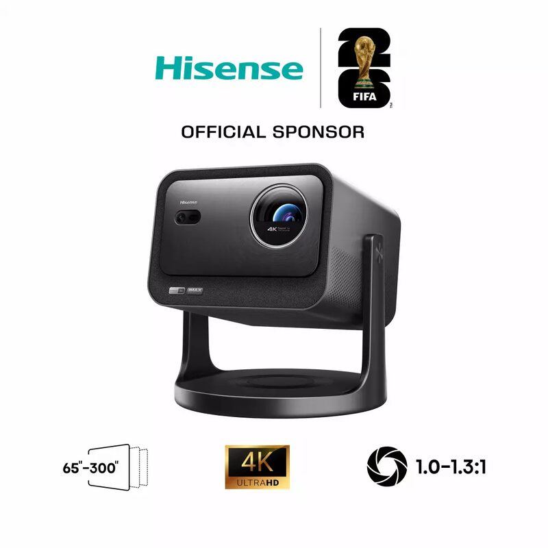 Vidéoprojecteur Hisense 4K sponsor officiel FIFA
