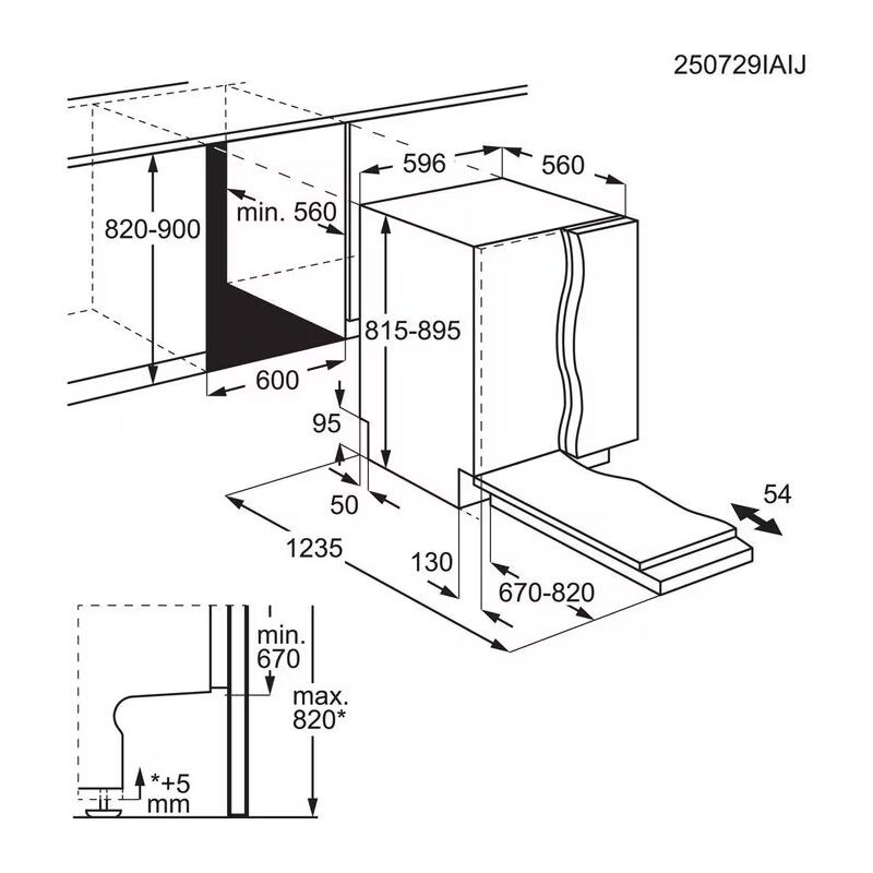 aeg gi8200x5tn lave vaisselle tout intégrable 60 cm airdry