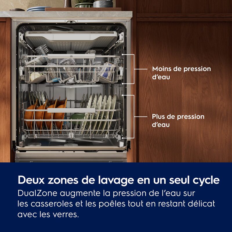 electrolux kl82b500s lave vaisselle tout intégrable 60 cm cleaningperformance 14 couverts