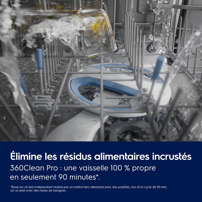 electrolux kl82b500s lave vaisselle tout intégrable 60 cm cleaningperformance 14 couverts