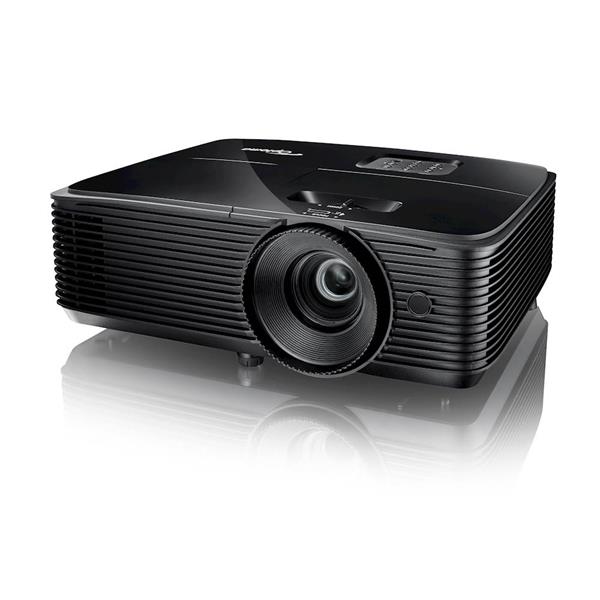 Projecteur multimédia noir avec objectif frontal