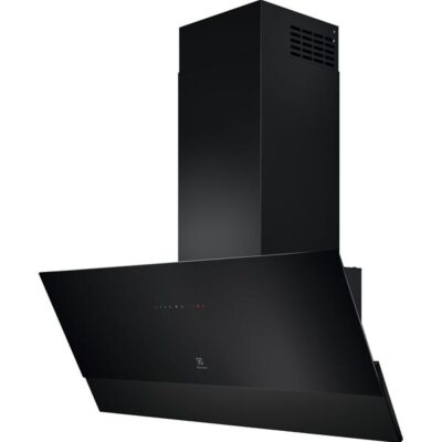 aeg lfv449k hotte décorative murale 90 cm série700 breeze aspiration périmétrale silencieuse
