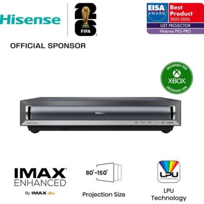 Vidéoprojecteur Hisense PX3-PRO IMAX Enhanced 80-150 pouces