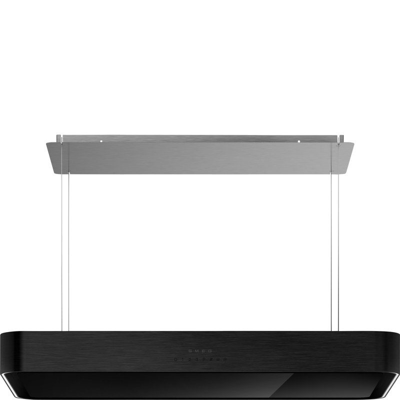 smeg ksls10mb hotte décorative Îlot central 100 cm aspiration recyclage