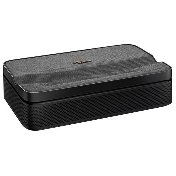 Enceinte portable noire au design rectangulaire élégant